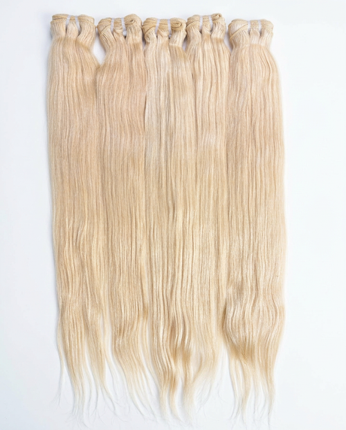 Platinum Blonde Indian Straight Bundles
